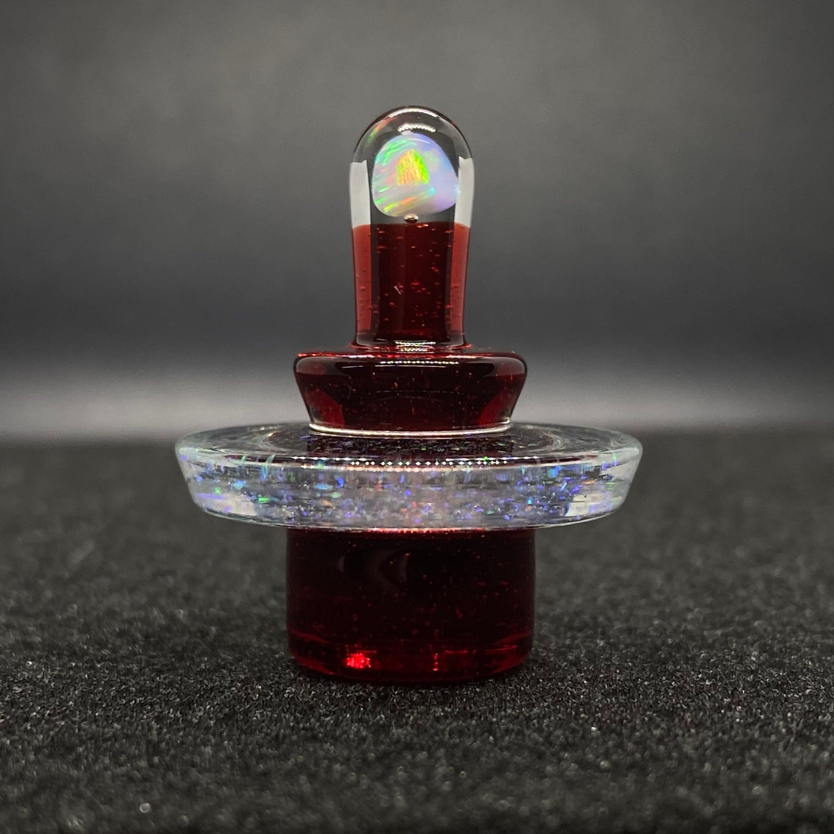 Fortunate Glass Pomegranate Crushed Opal Terp Slurper Cap