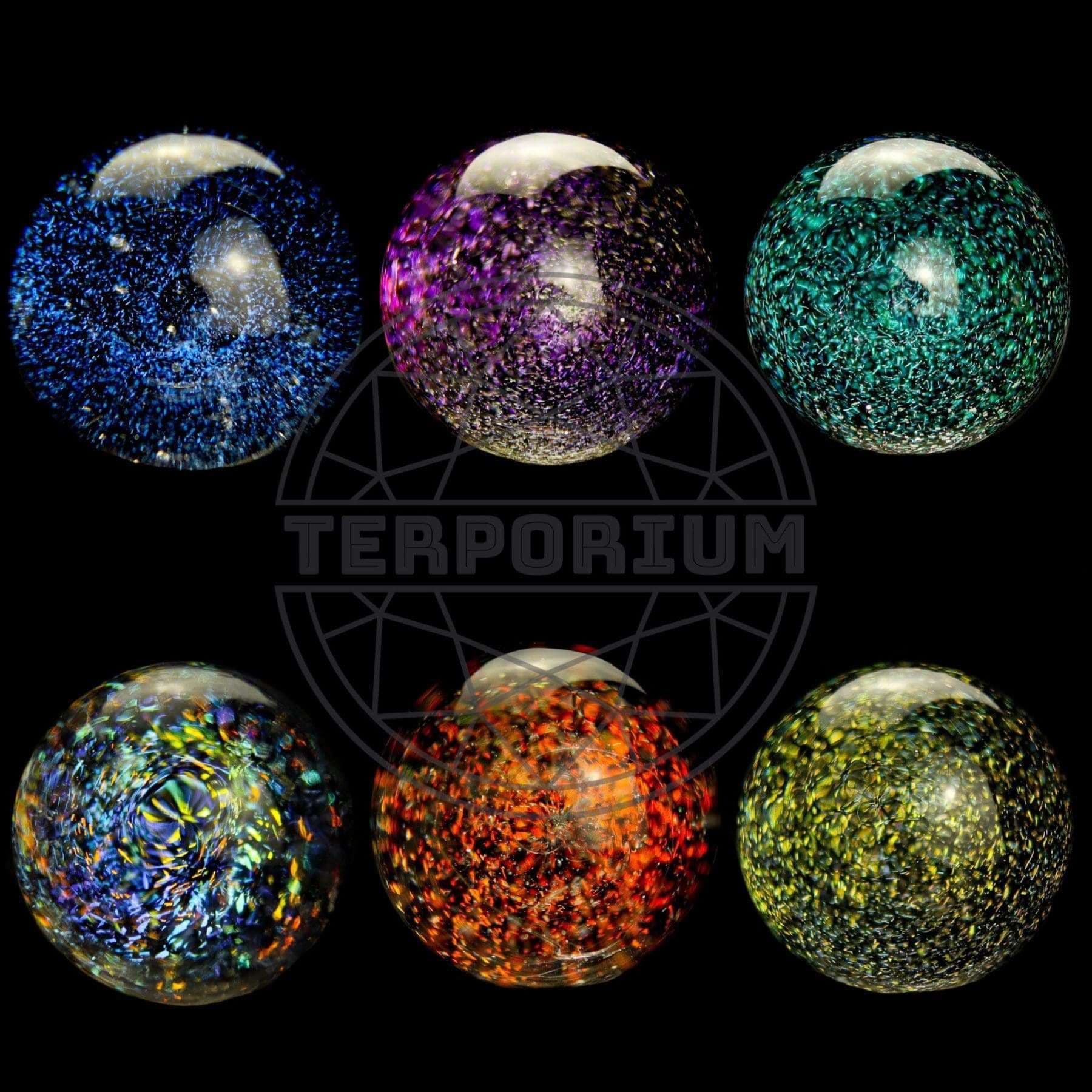 Dichro Glass Top Marble, 25mm