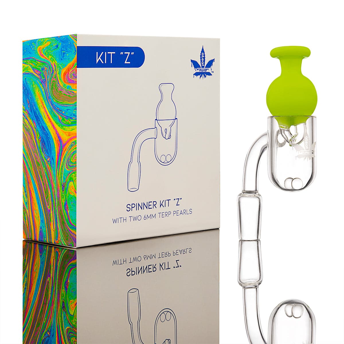 aLeaf "Z" Quartz Spinner Terp Slurper Kit