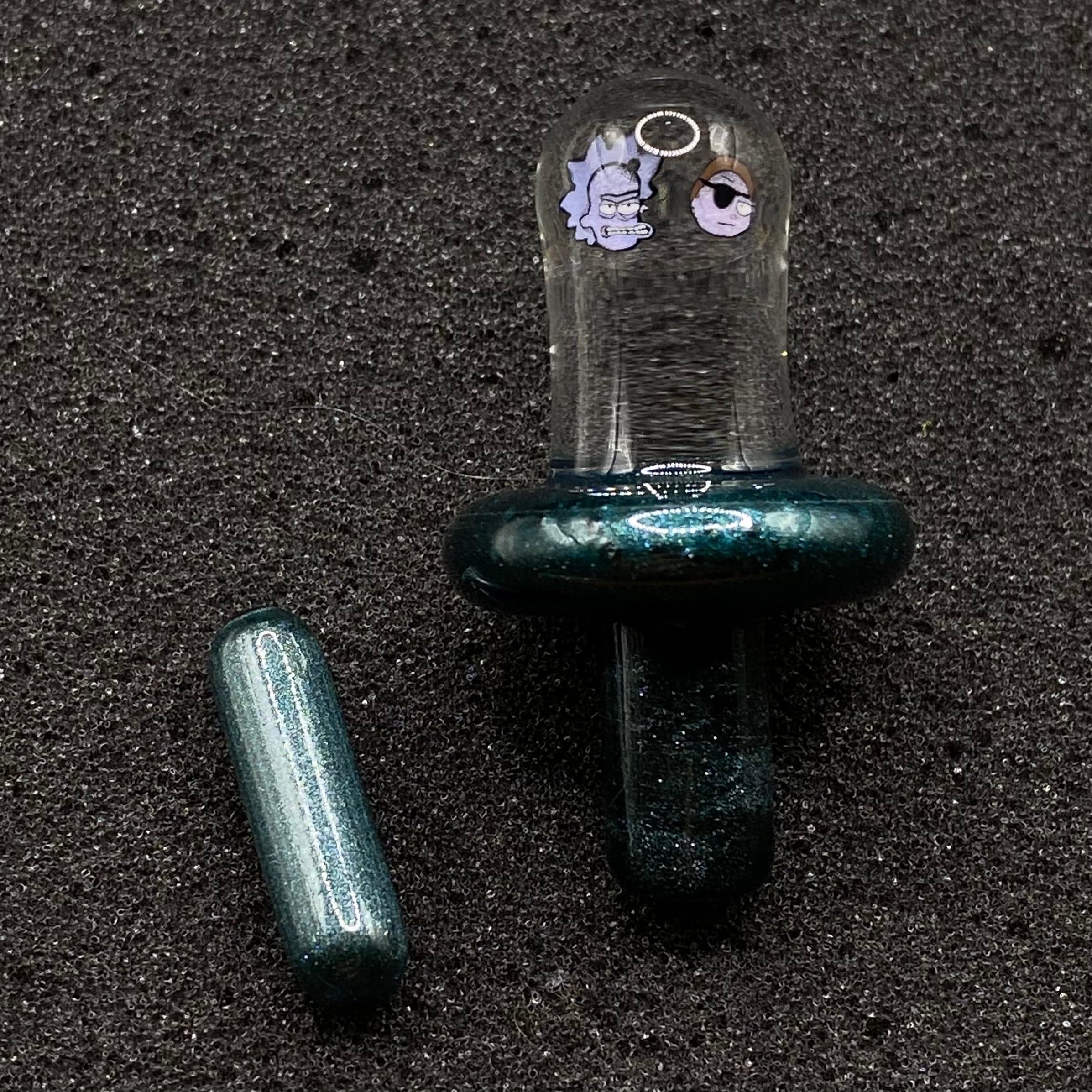 Keys Glass - Rick & Morty Unobtanium Control Tower Top Cap Set
