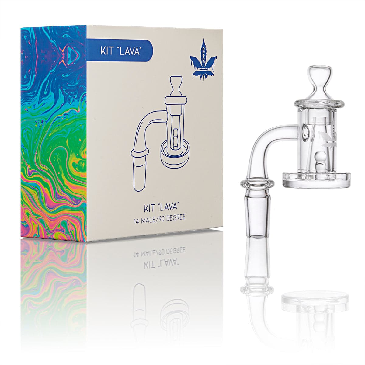 aLeaf "Lava" Quartz Auto-Spinner Terp Slurper Kit