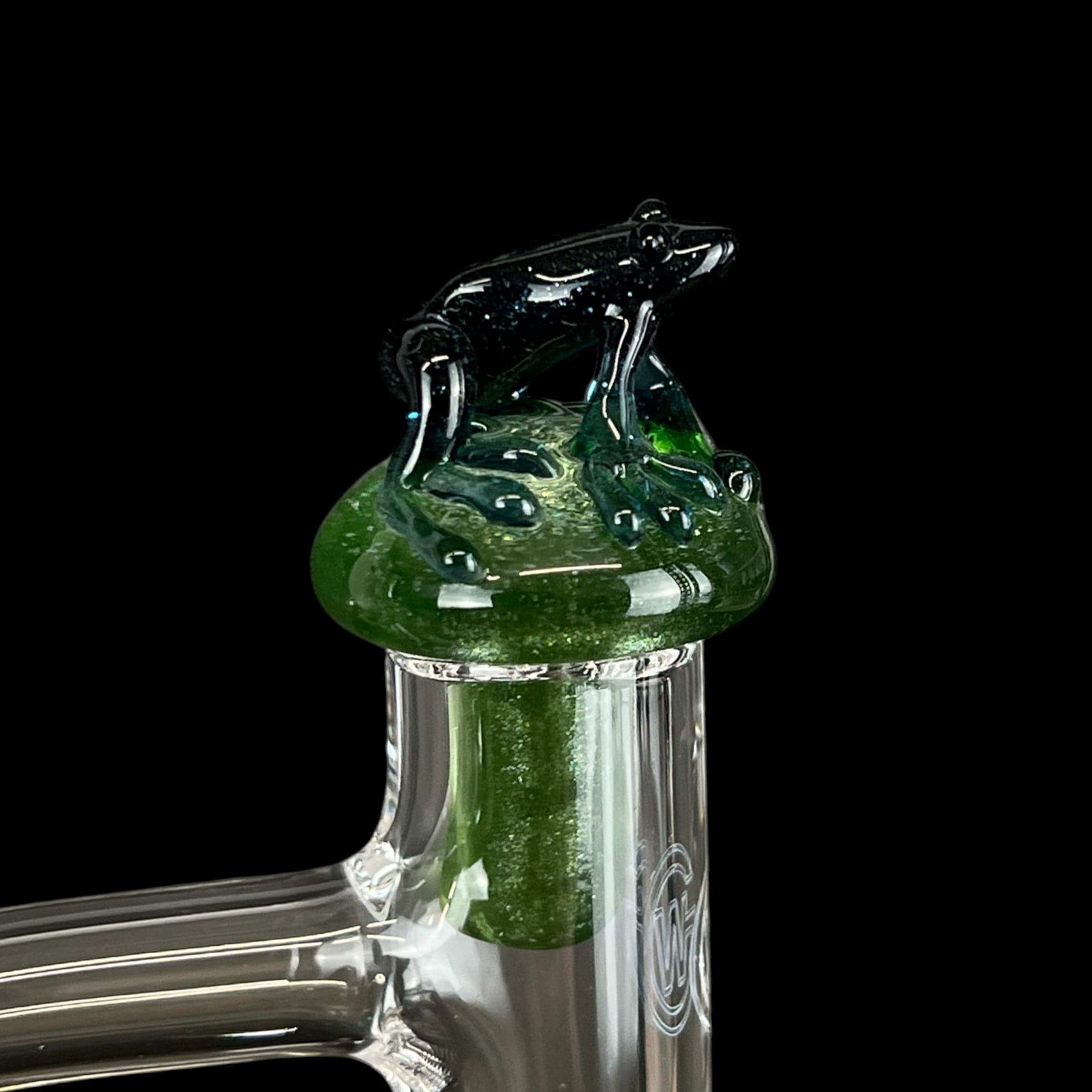 Phatt Matt Glass - Mushroom Dichro Frog Control Tower Top Cap