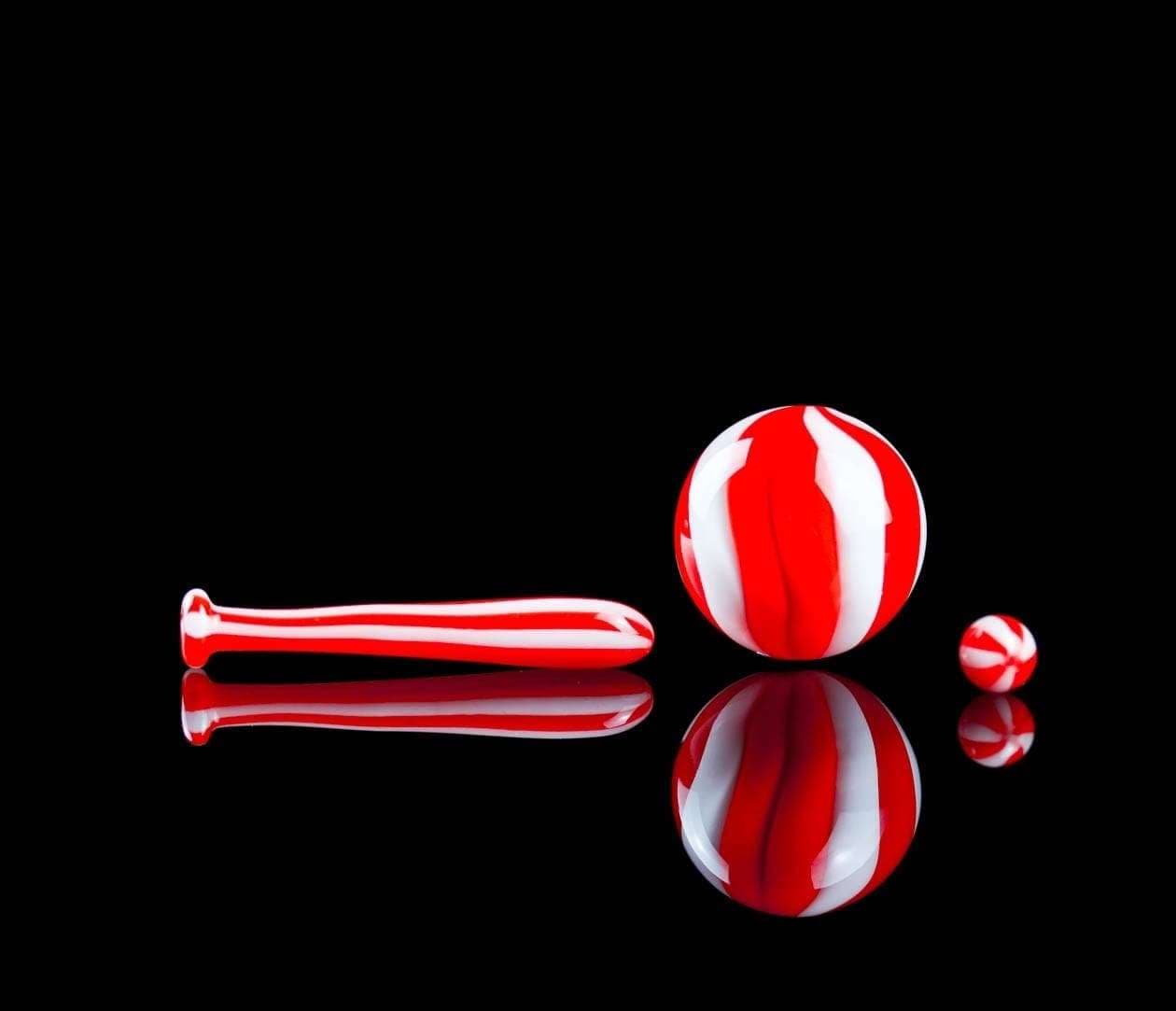 Boston Red Sox Baseball Terp Slurper Set by Syndrome Glass