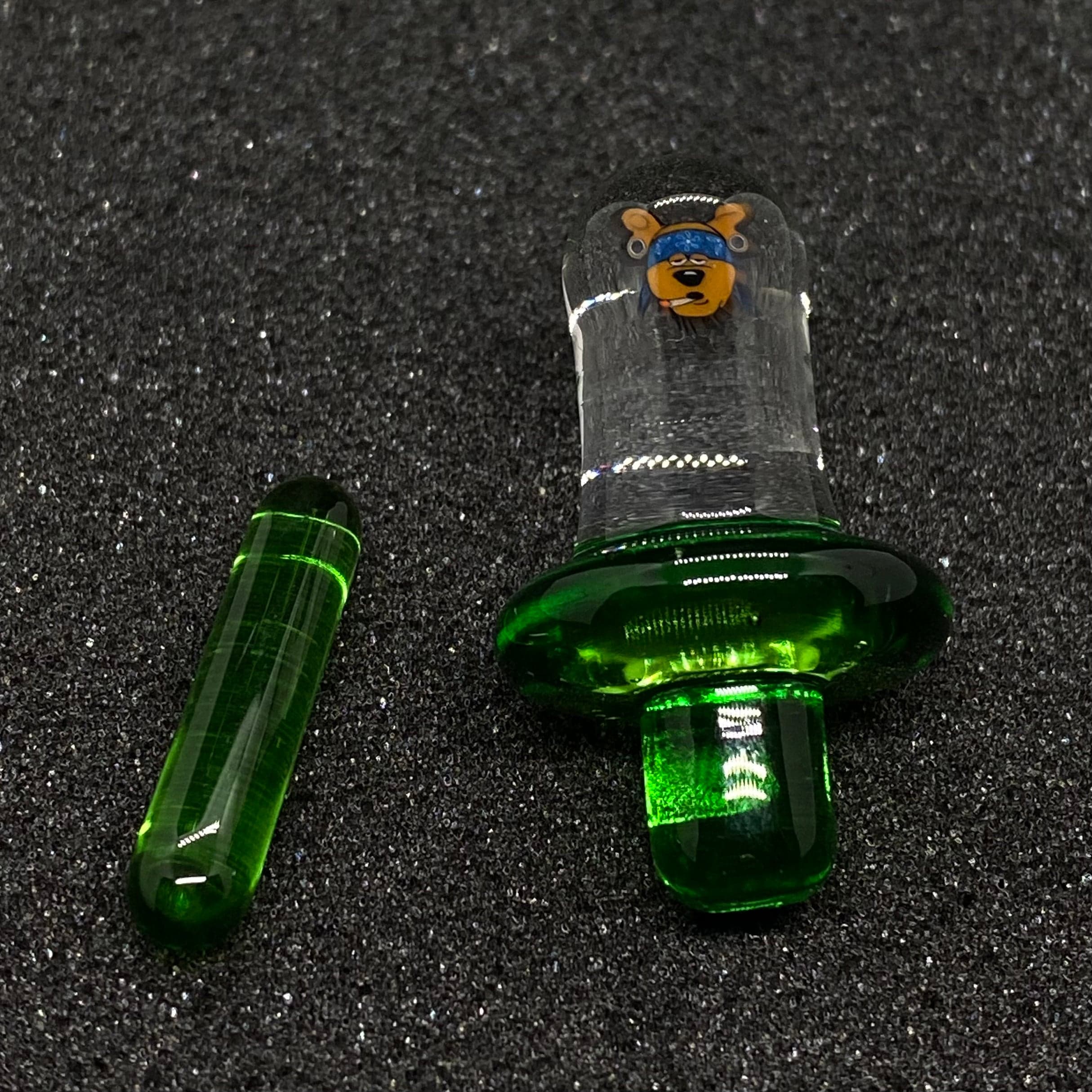 Keys Glass - Scooby Doo Portland Green Control Tower Top Cap Set