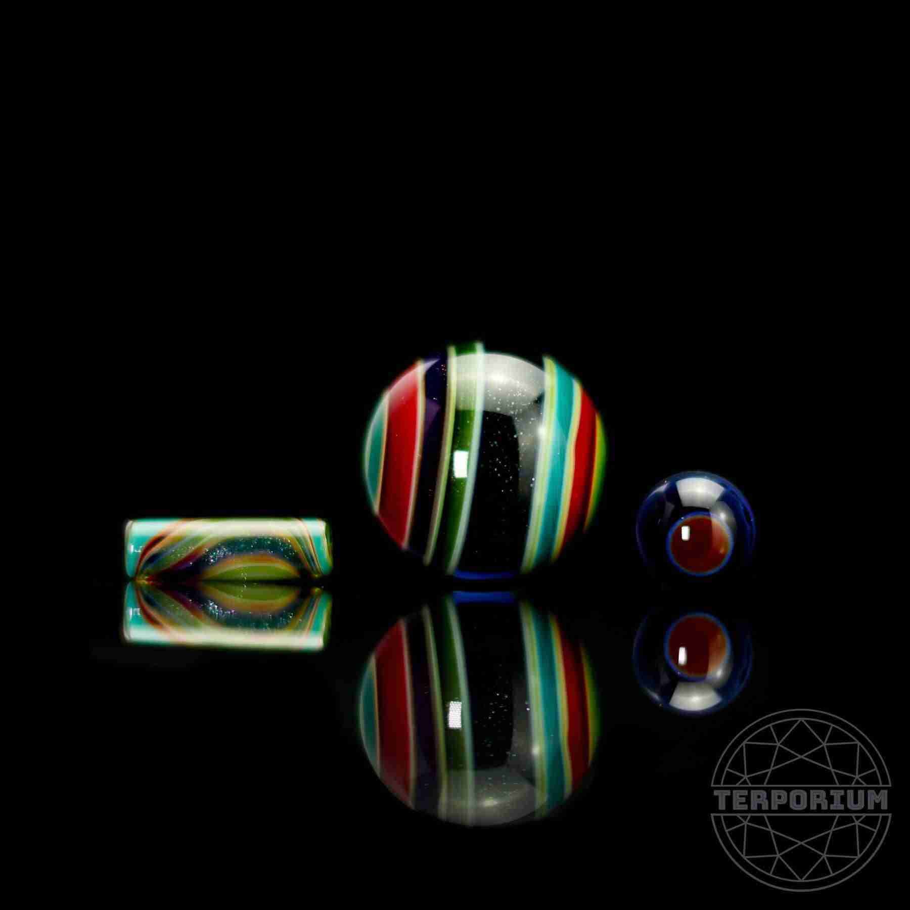 Encalmo Terp Slurper Set by Atischler Glass
