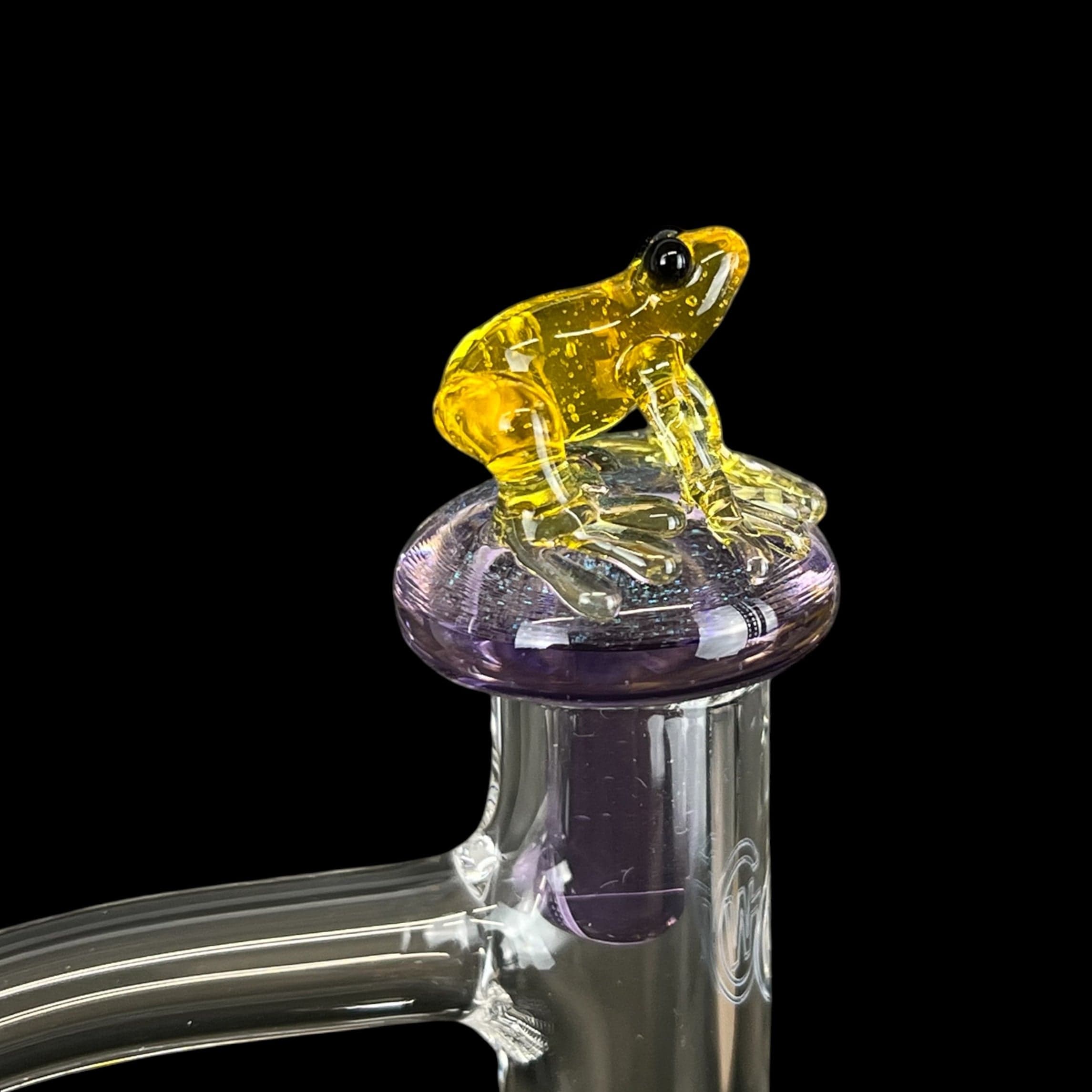 Phatt Matt Glass - Mushroom Dichro Frog Control Tower Top Cap