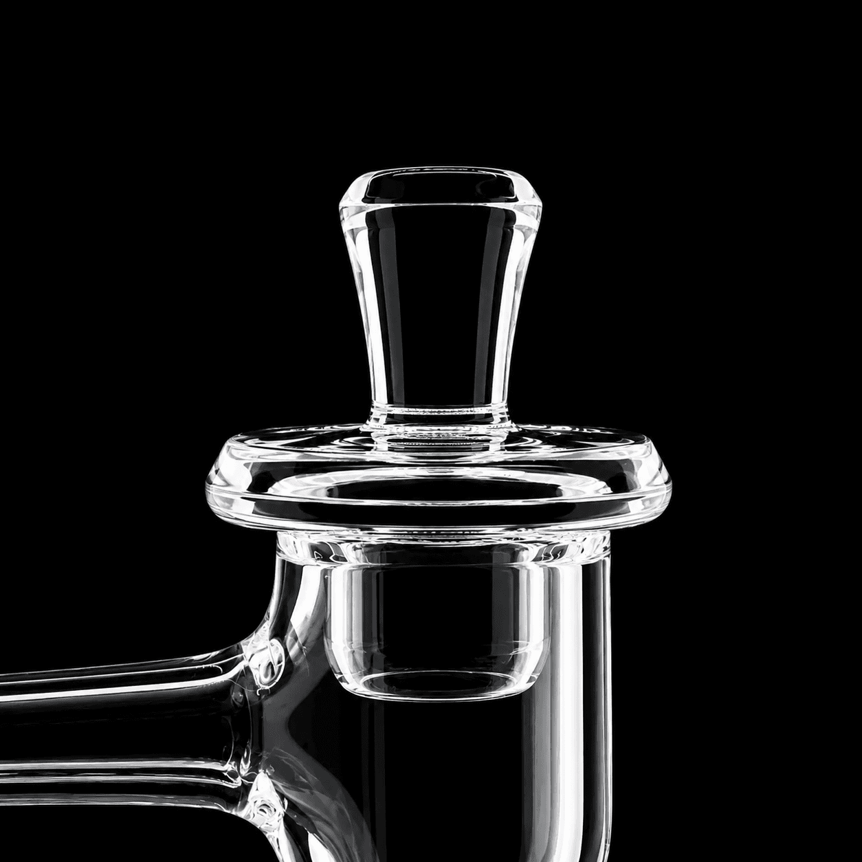 BorOregon Clear Flat Top Terp Slurper Cap