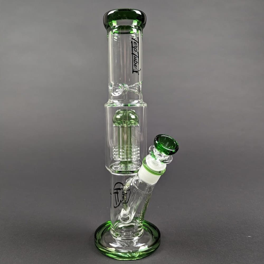 Terp Tube Straight Pipe with Tree Perc