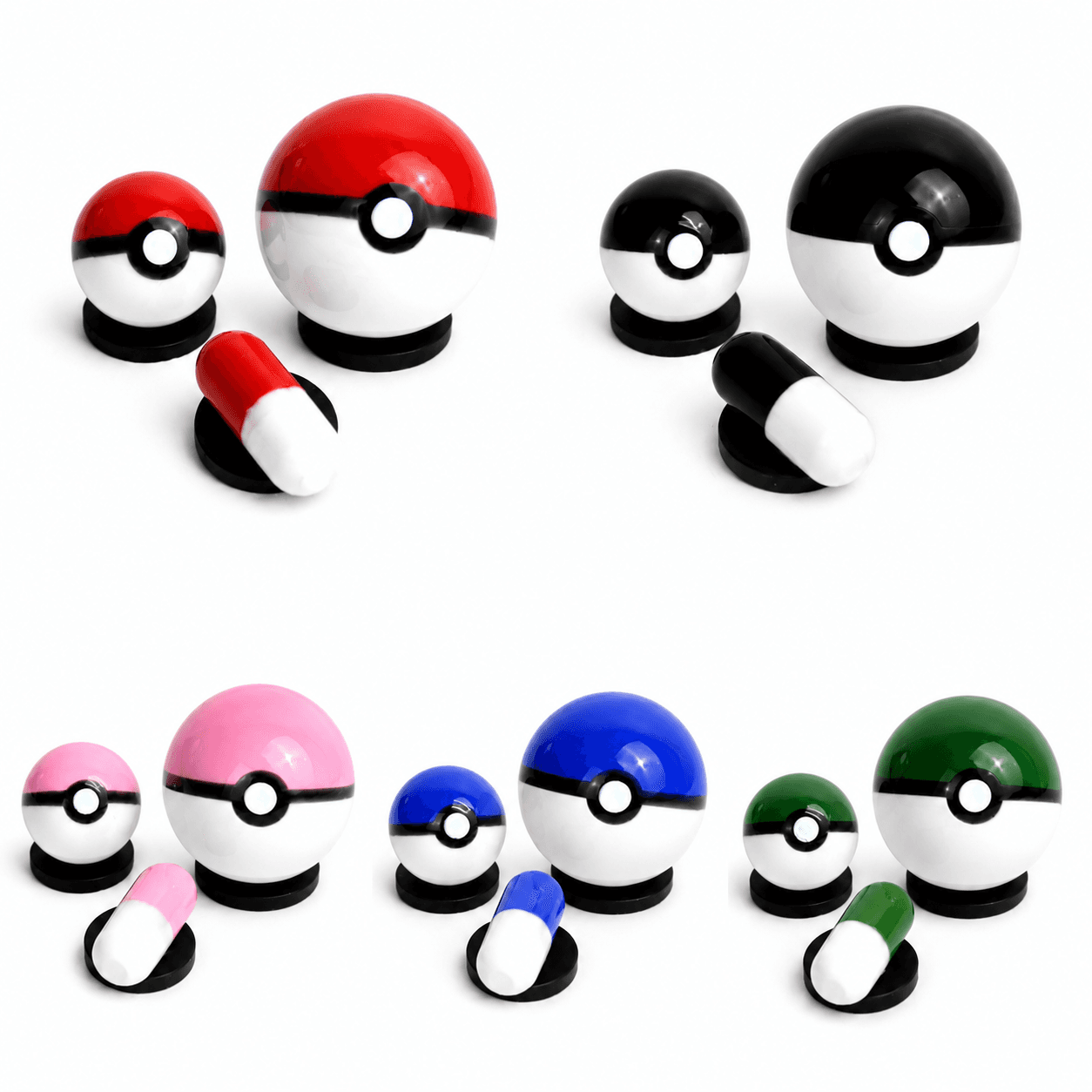 Pokeball Slurper Set