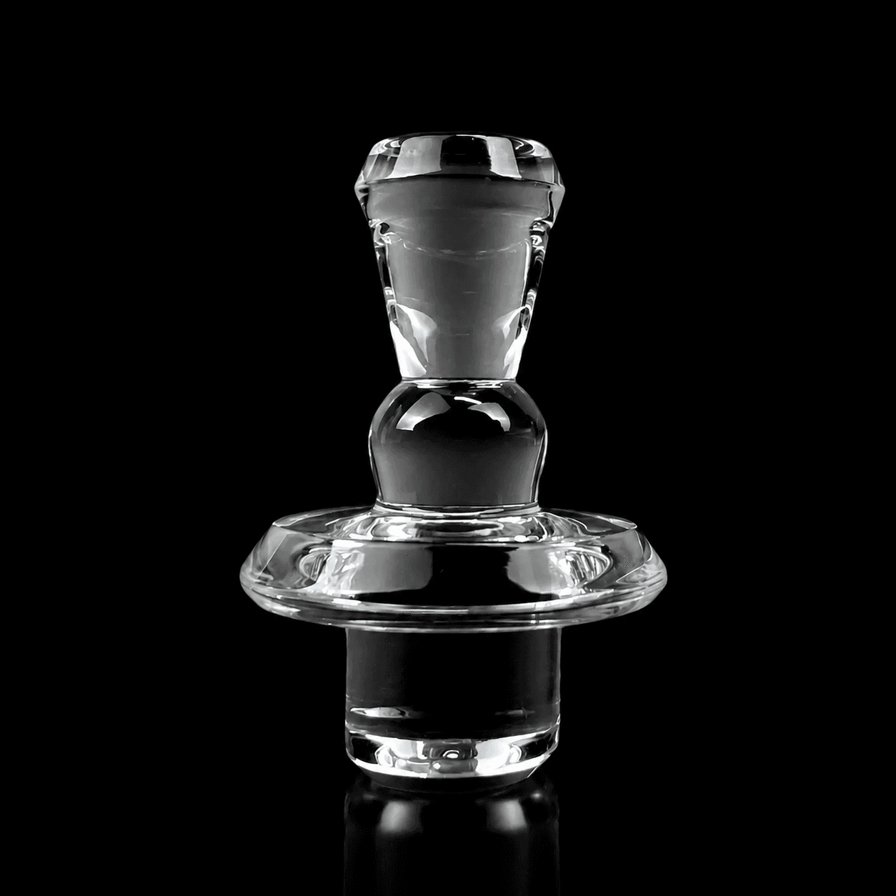 BorOregon Clear Flat Top Terp Slurper Cap