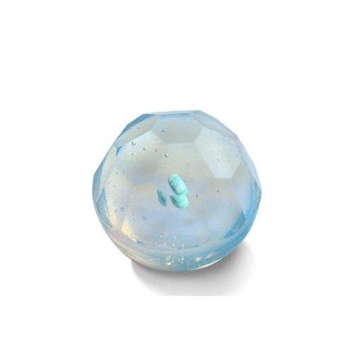 Faceted Opal Marble Carb Cap