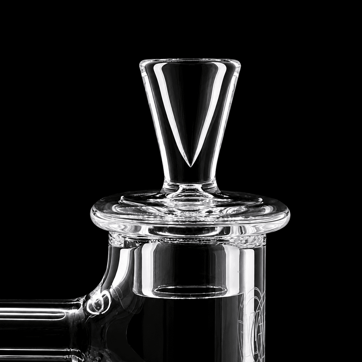 Clear Terp Slurper Quartz Hollow Cap