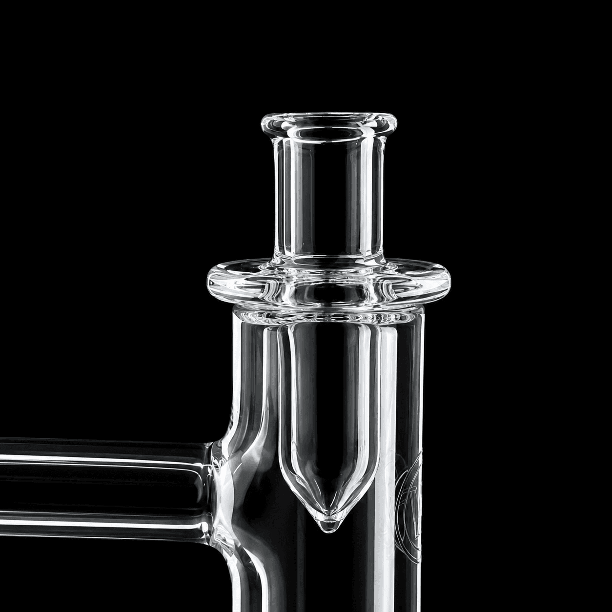 Clear Control Tower Quartz Hollow Cap – 16mm