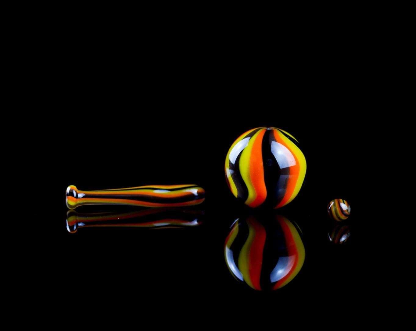 Padres Baseball Terp Slurper Set by Syndrome Glass
