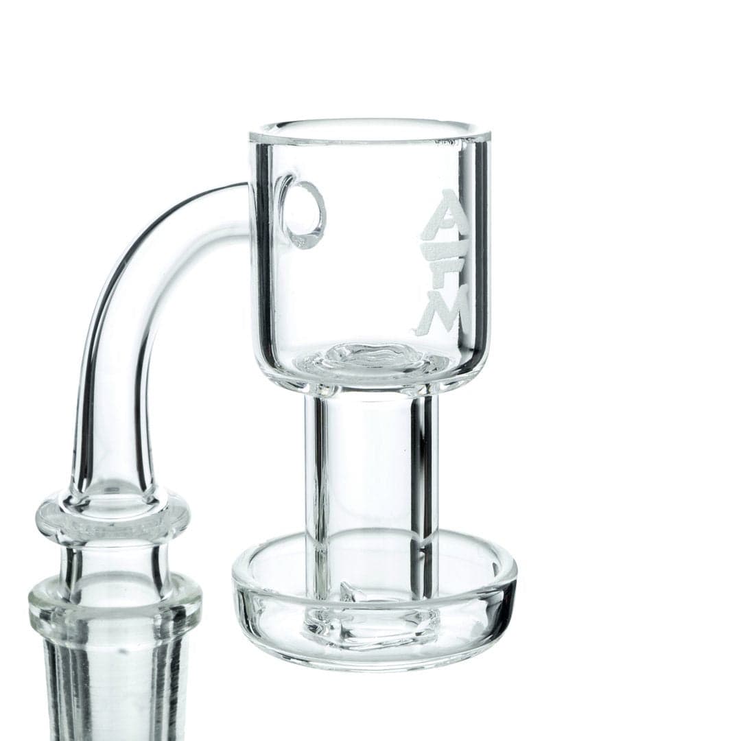 AFM 25 mm Quartz Terp Slurper Dab Nail – 3 mm Thick Flat-Top Banger for Concentrates