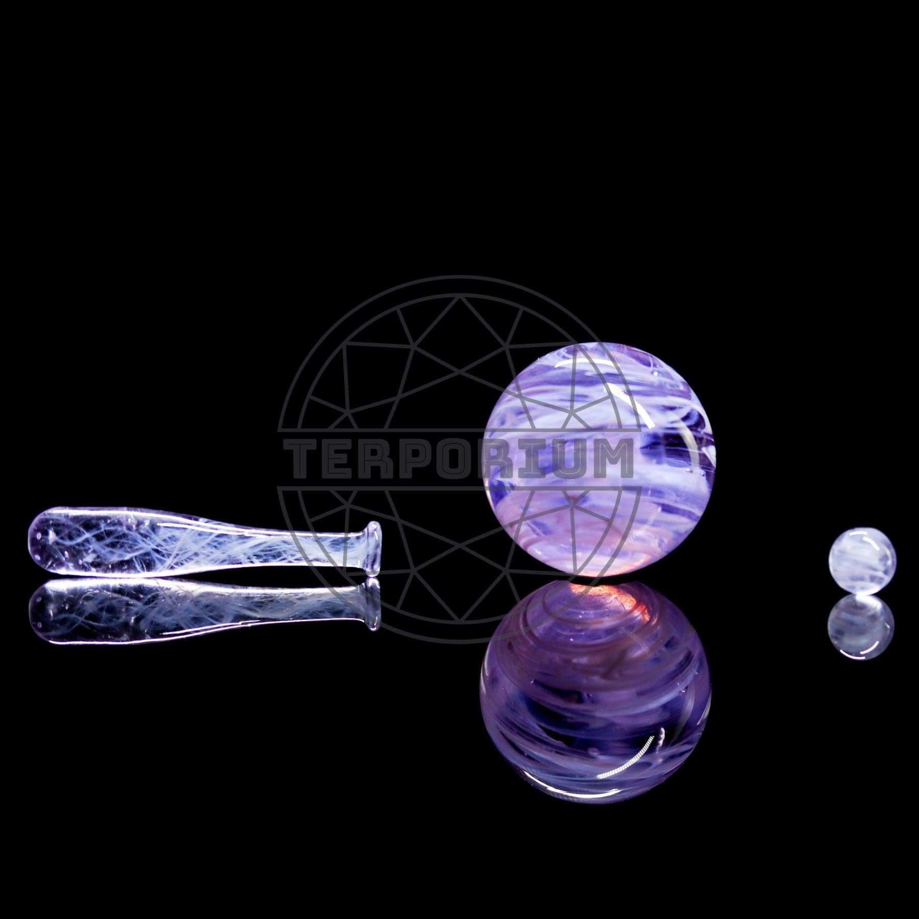 Terporium Swirl Baseball Terp Slurper Sets (More Colors Available)
