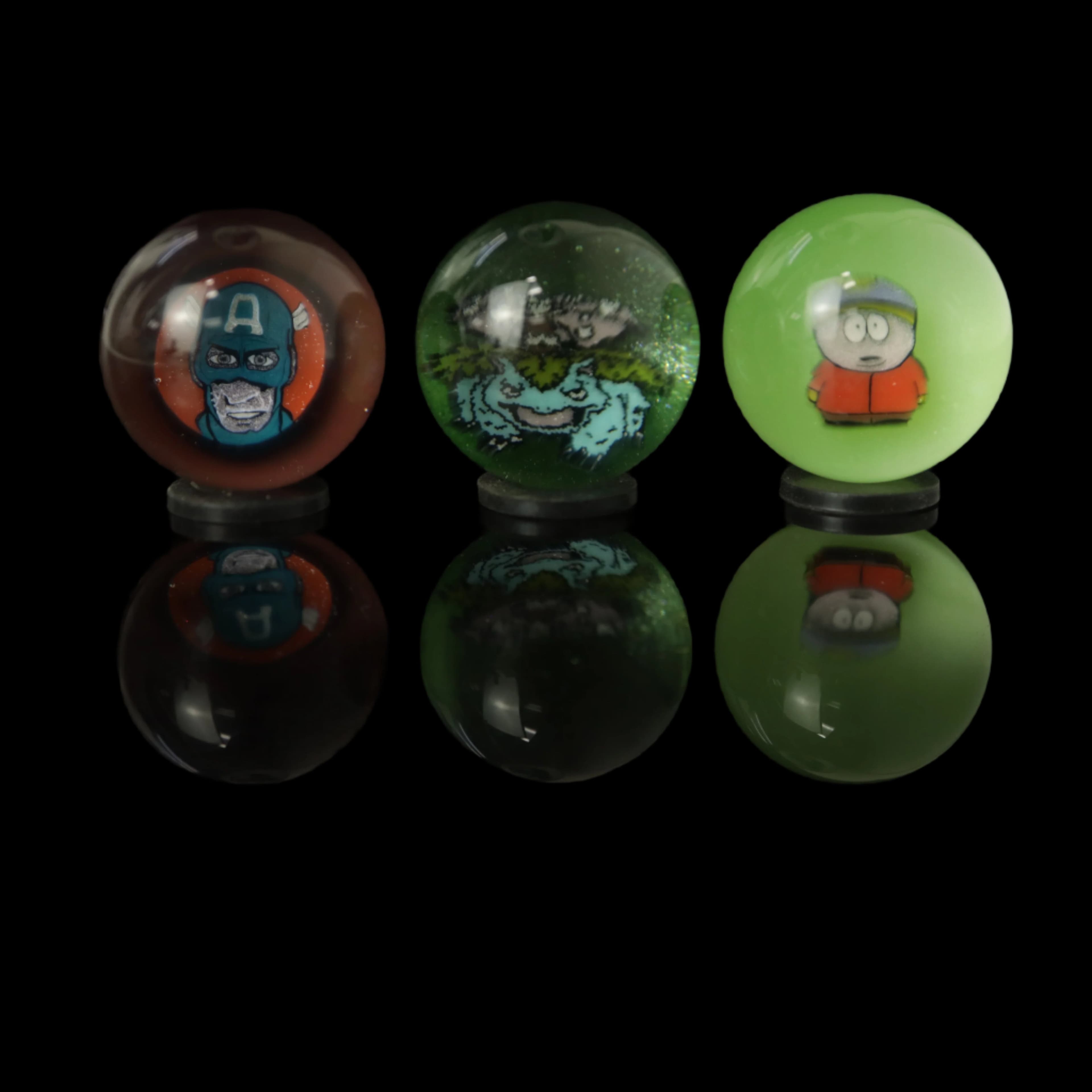 Slurper Marbles by Keys Glass