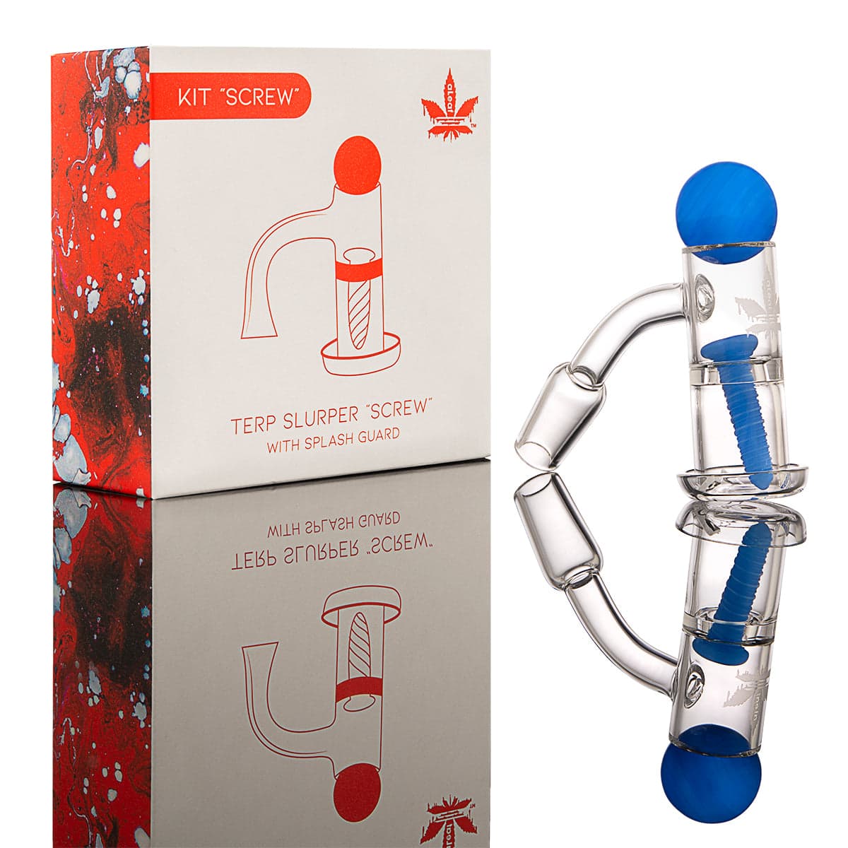aLeaf "Screw" Quartz Spinner Terp Slurper Kit