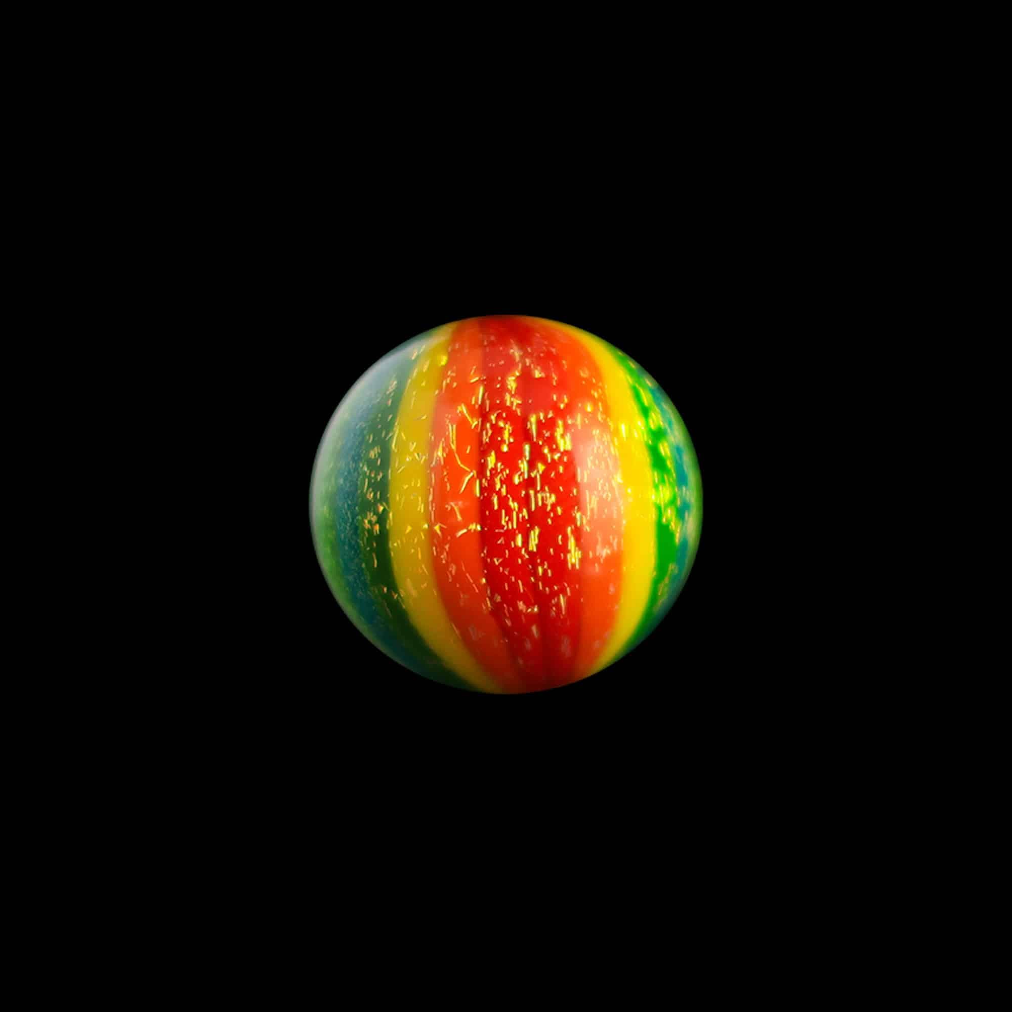 Rainbow Dichro Marble, 19mm