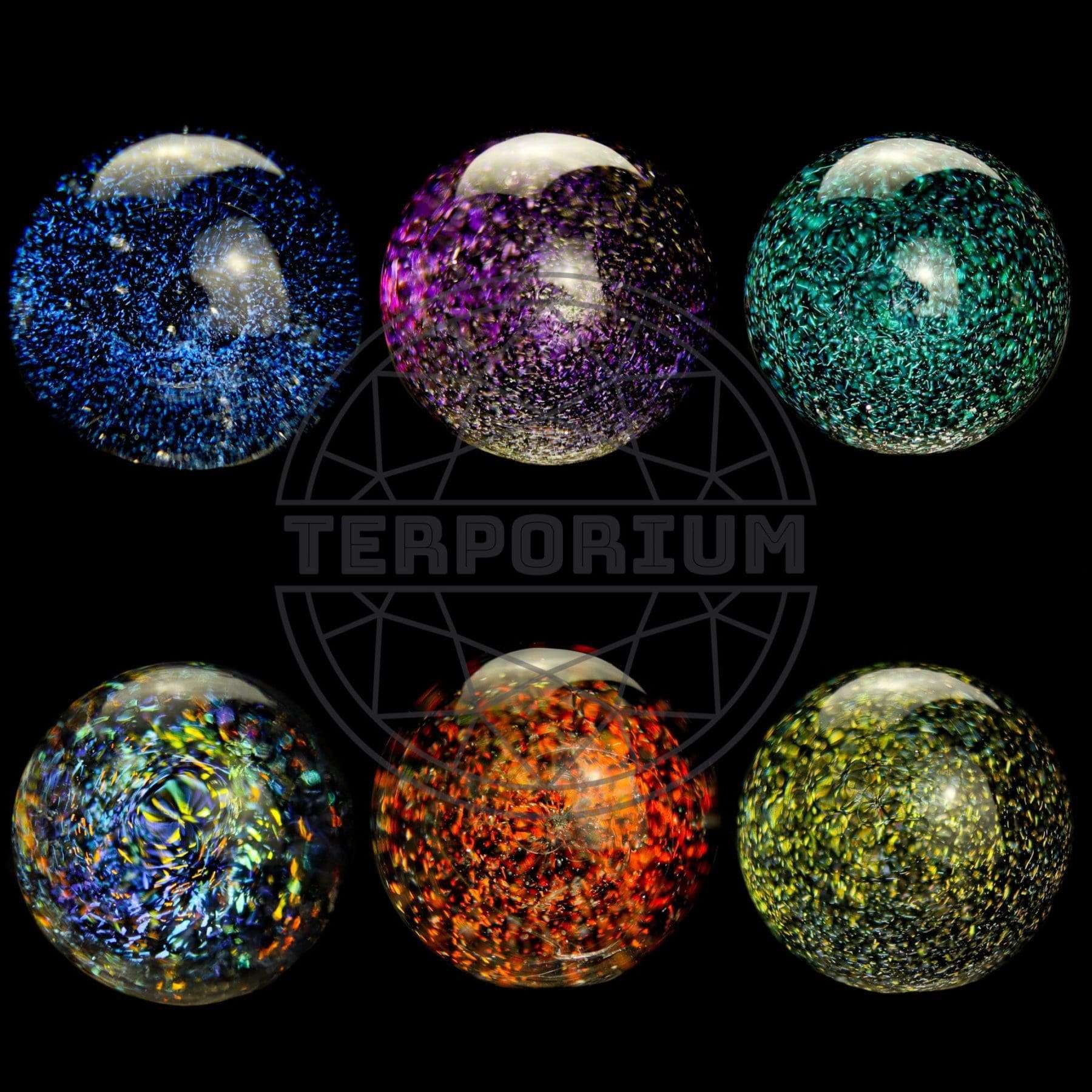 Dichro Glass Top Marble, 25mm