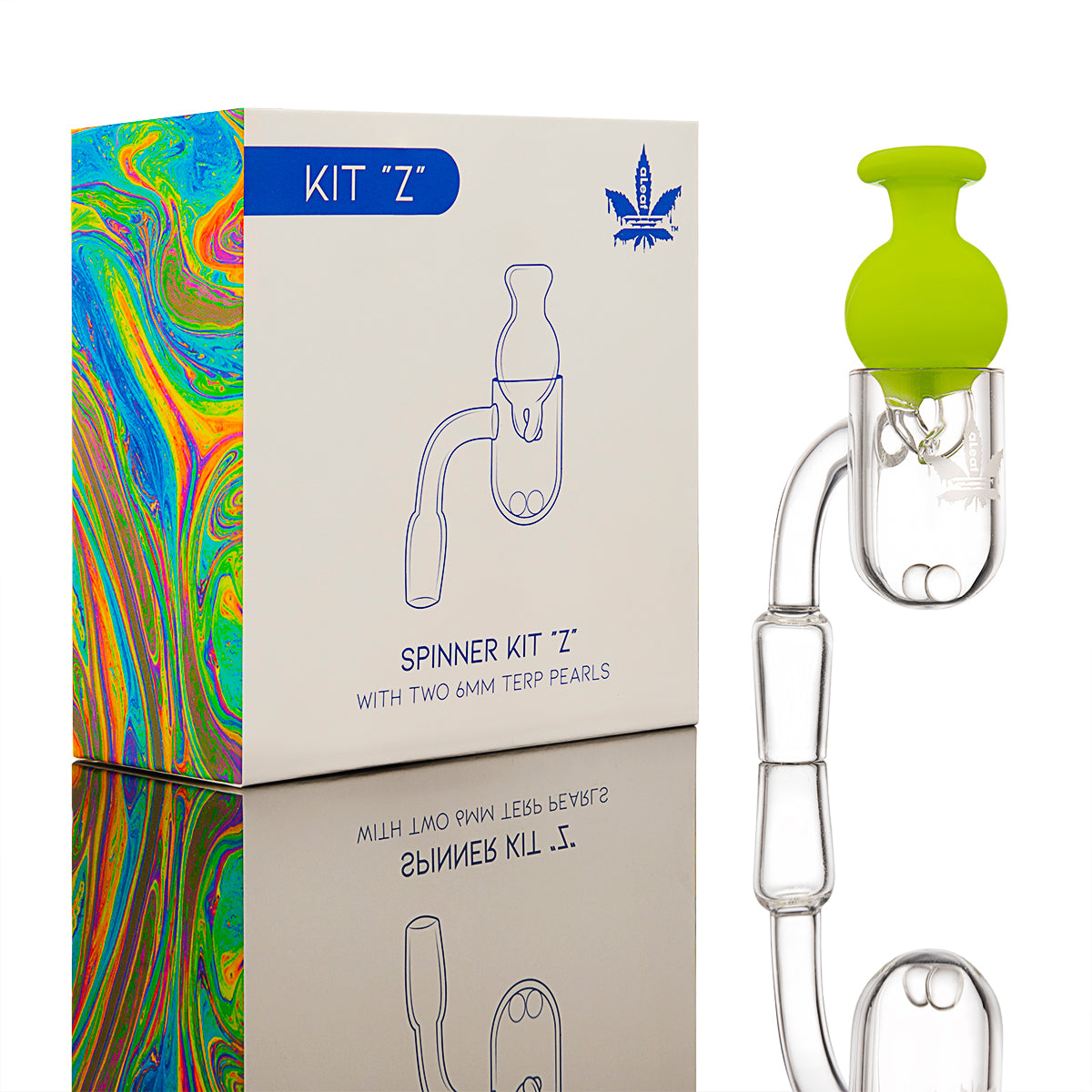aLeaf "Z" Quartz Spinner Terp Slurper Kit