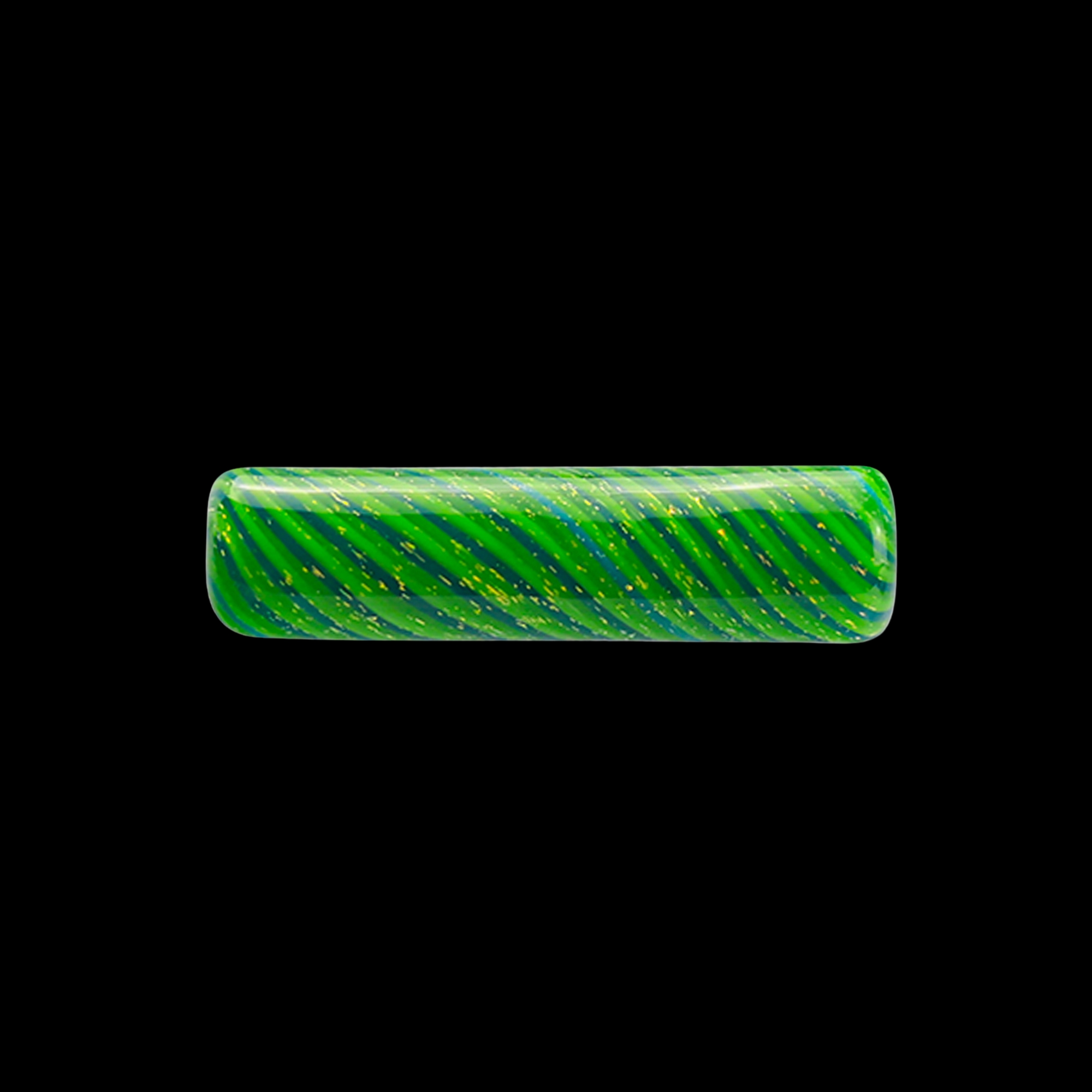 Green Swirl Dichro Pillar