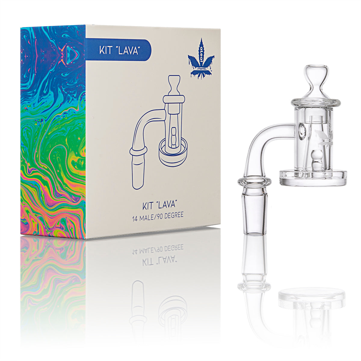 aLeaf "Lava" Quartz Auto-Spinner Terp Slurper Kit