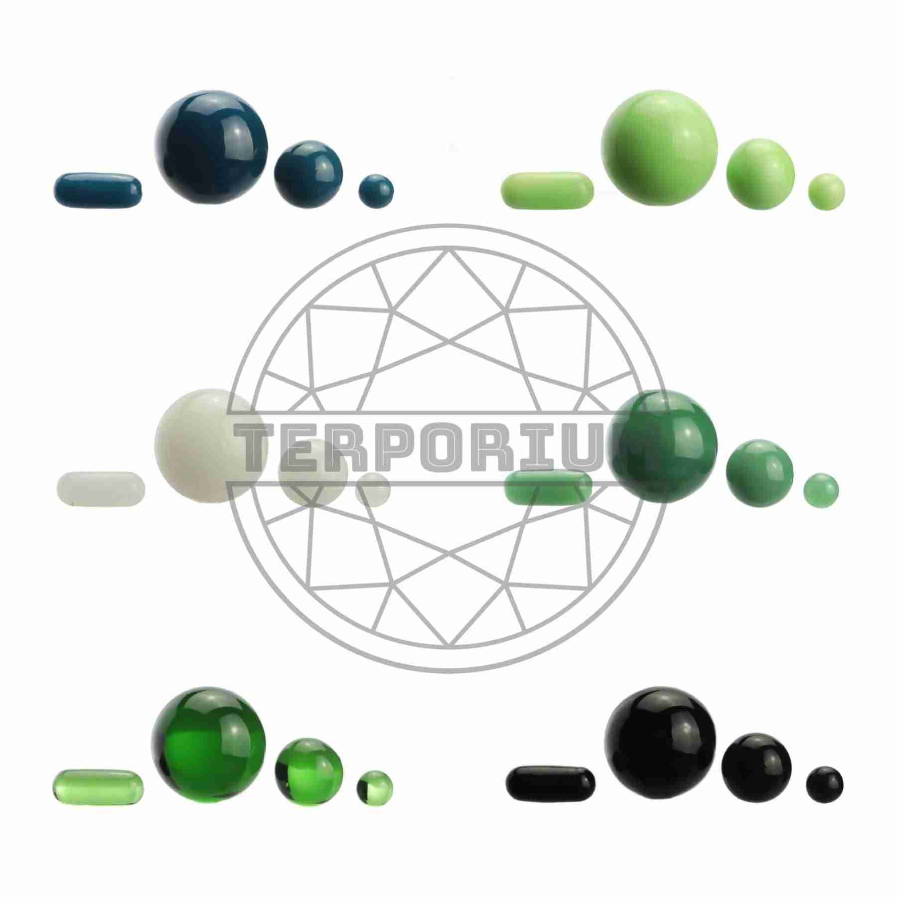 Solid Terp Slurper Sets, 4 pcs