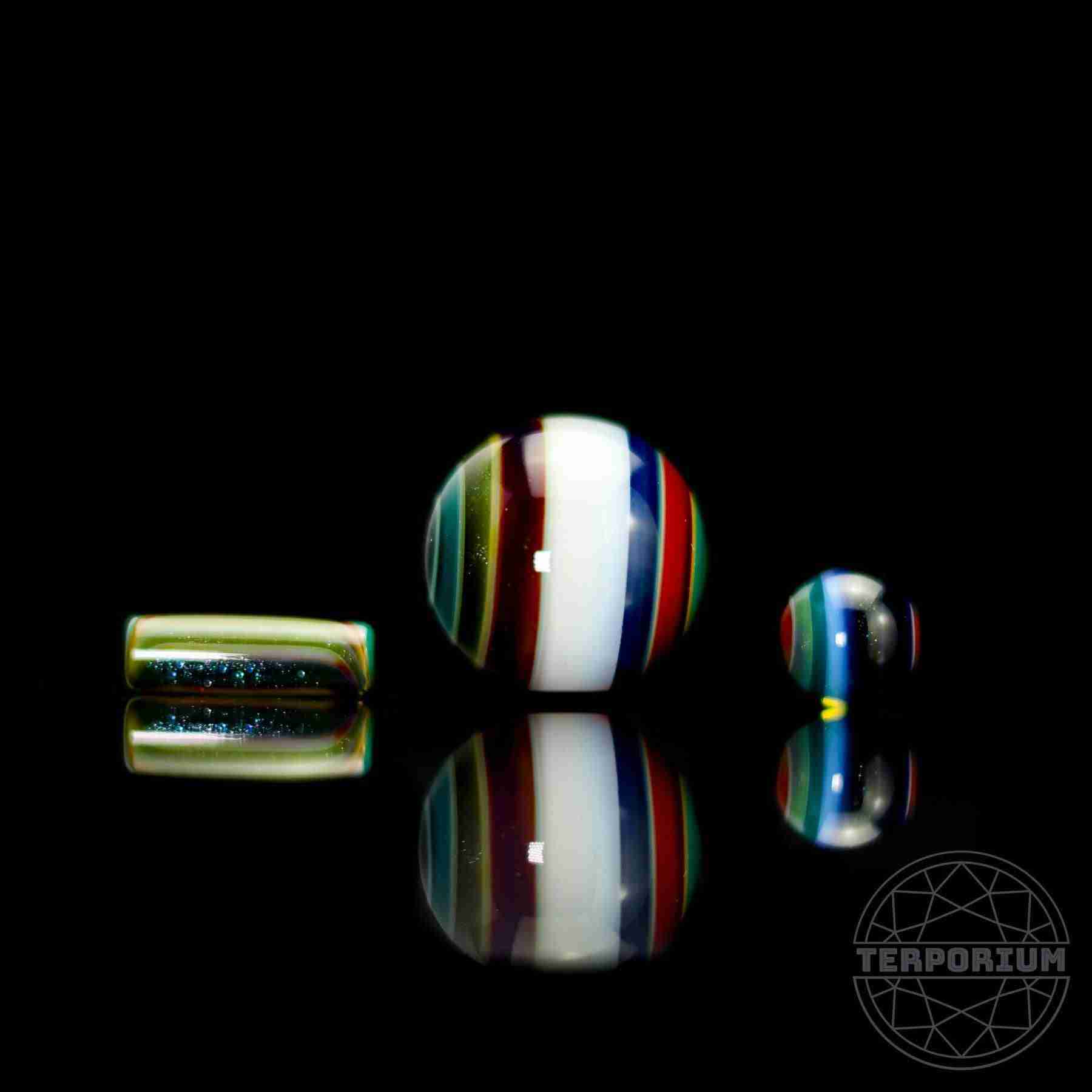 Encalmo Terp Slurper Set by Atischler Glass