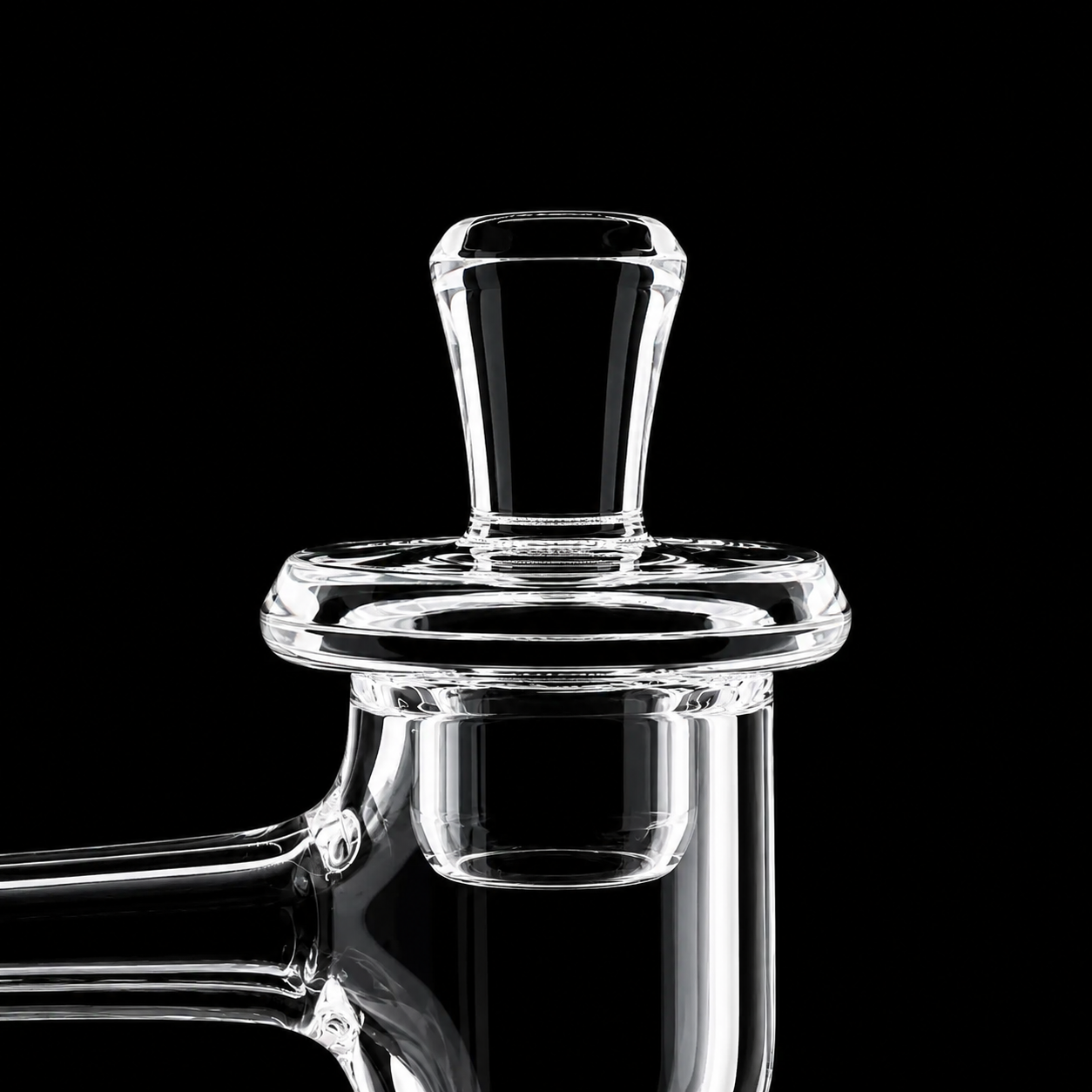 BorOregon Clear Flat Top Terp Slurper Cap