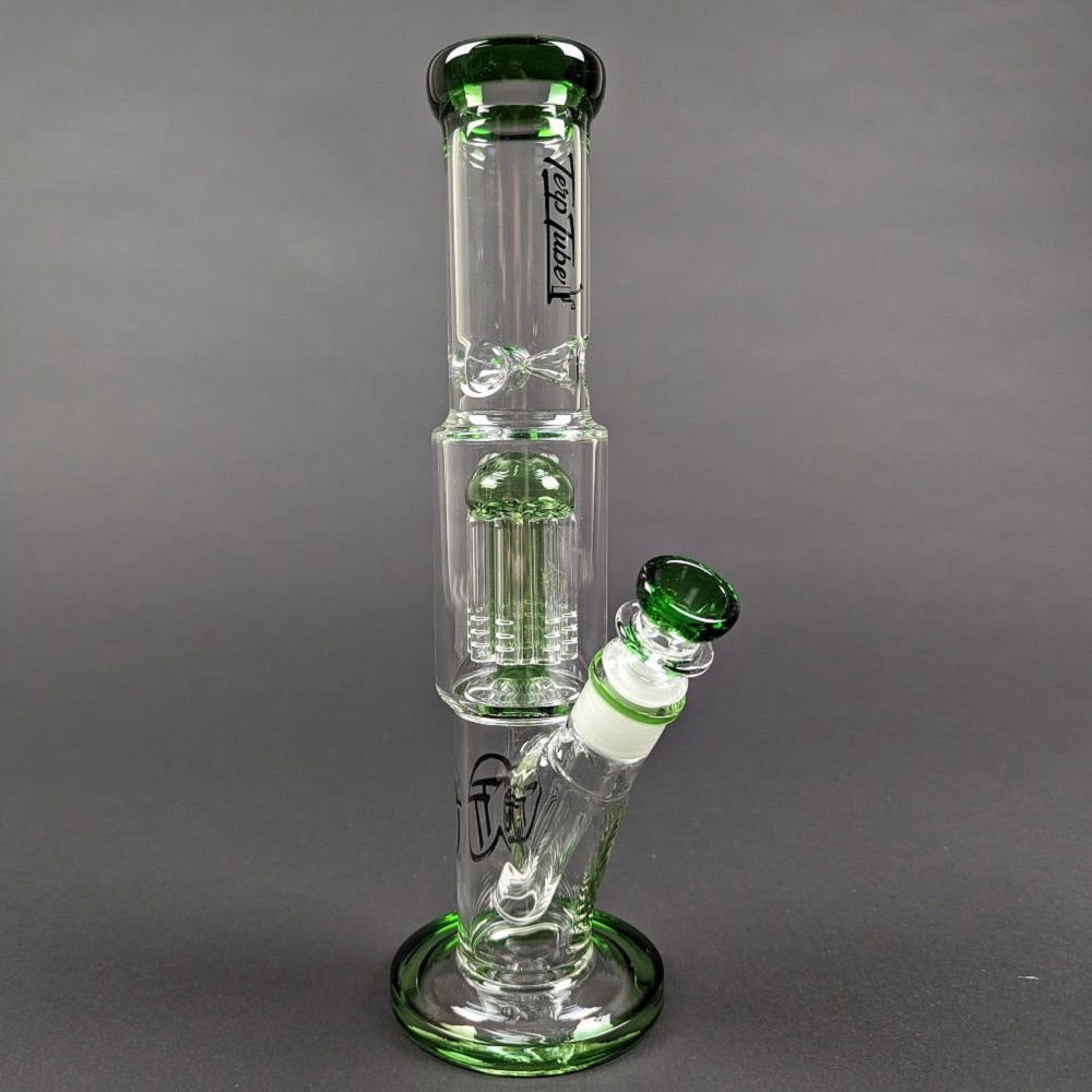 Terp Tube Straight Pipe with Tree Perc