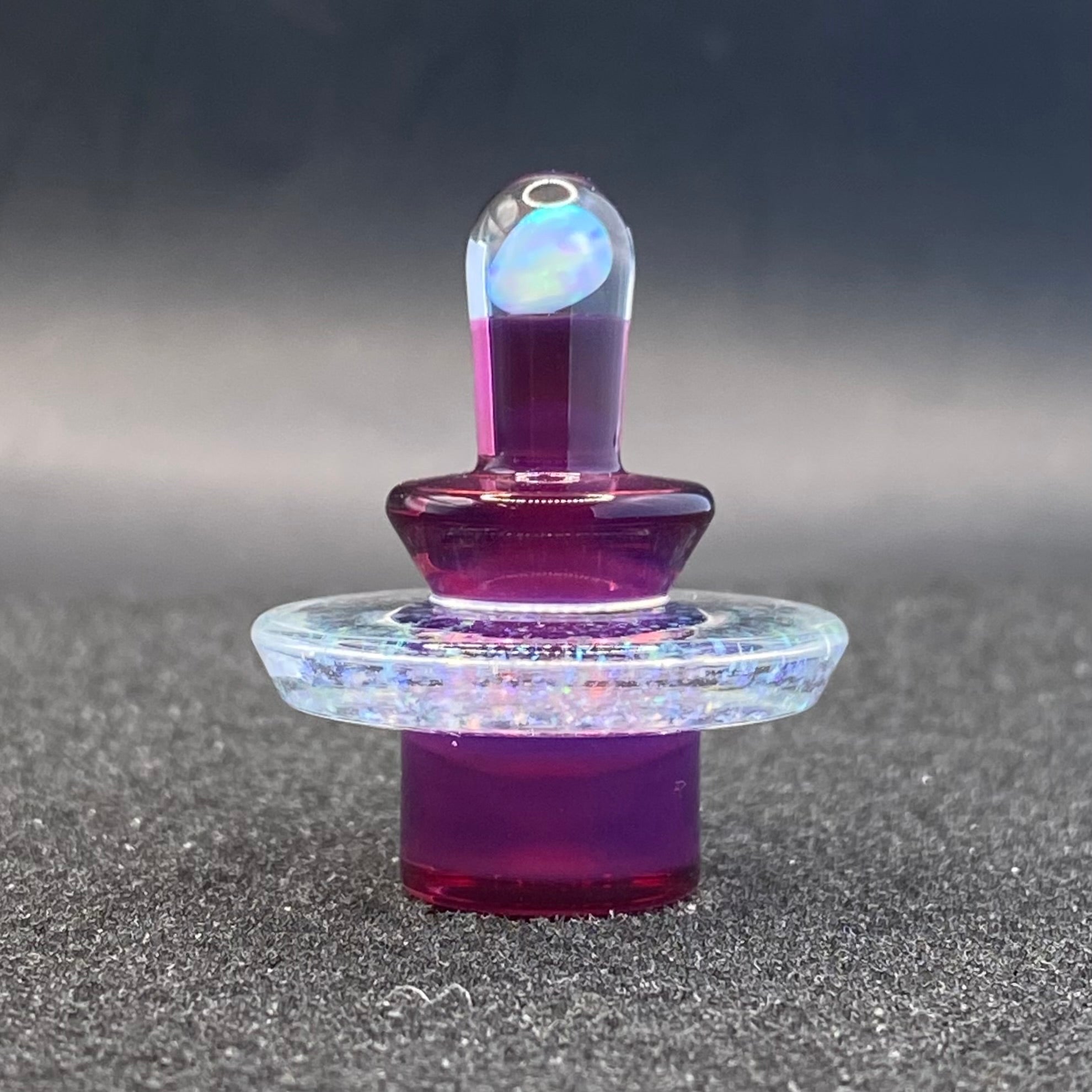 Fortunate Glass Stargazer Crushed Opal Terp Slurper Cap