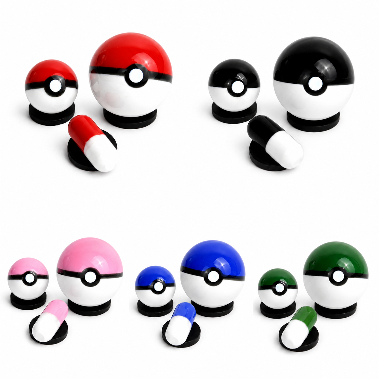 Pokeball Slurper Set