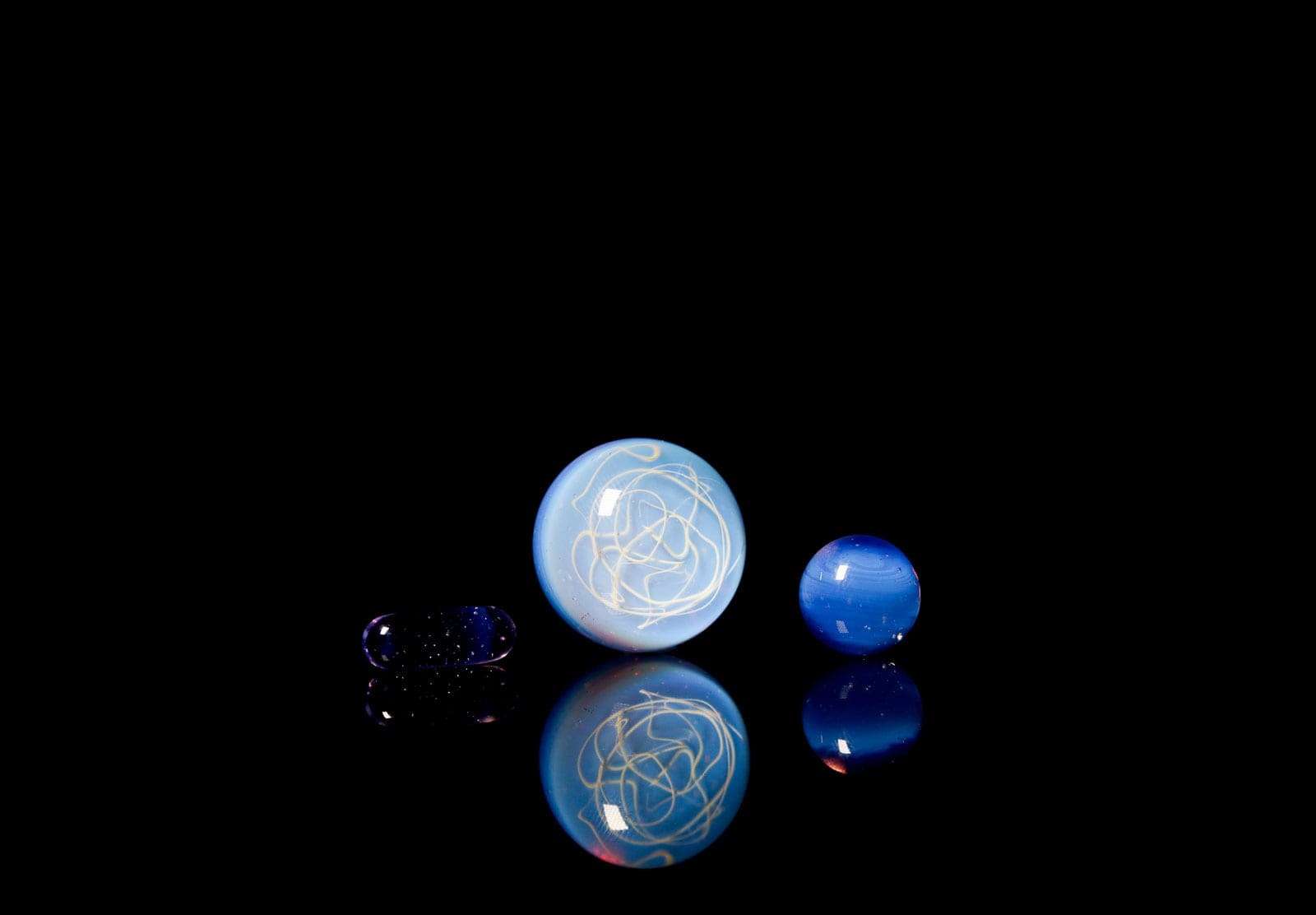 Lucid (CFL) Scribble Tech Slurper Set by Gargamelt Glass