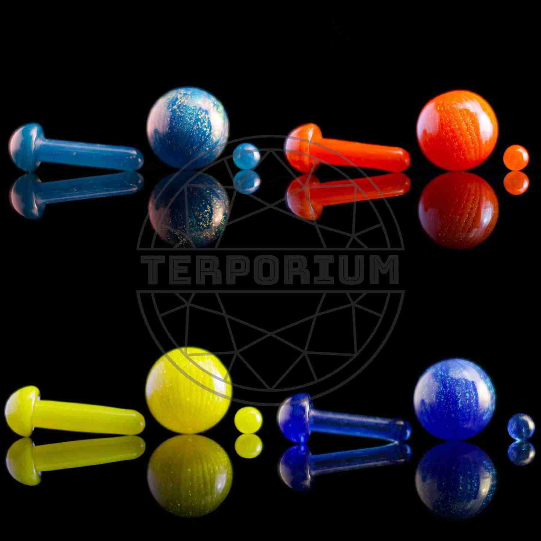 Dichro Mushroom Valve Terp Slurper Sets