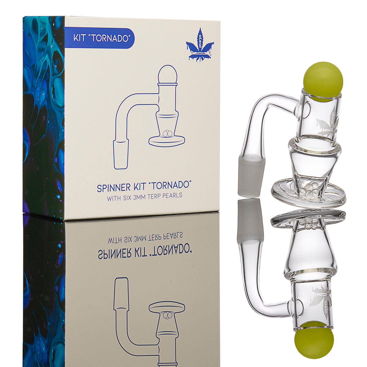 aLeaf "Tornado" Quartz Spinner Terp Slurper Kit