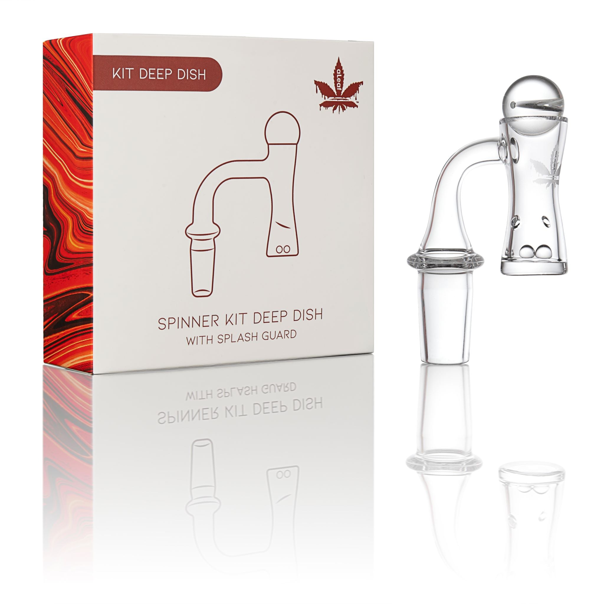 aLeaf "Deep Dish" Quartz Spinner Terp Slurper Kit