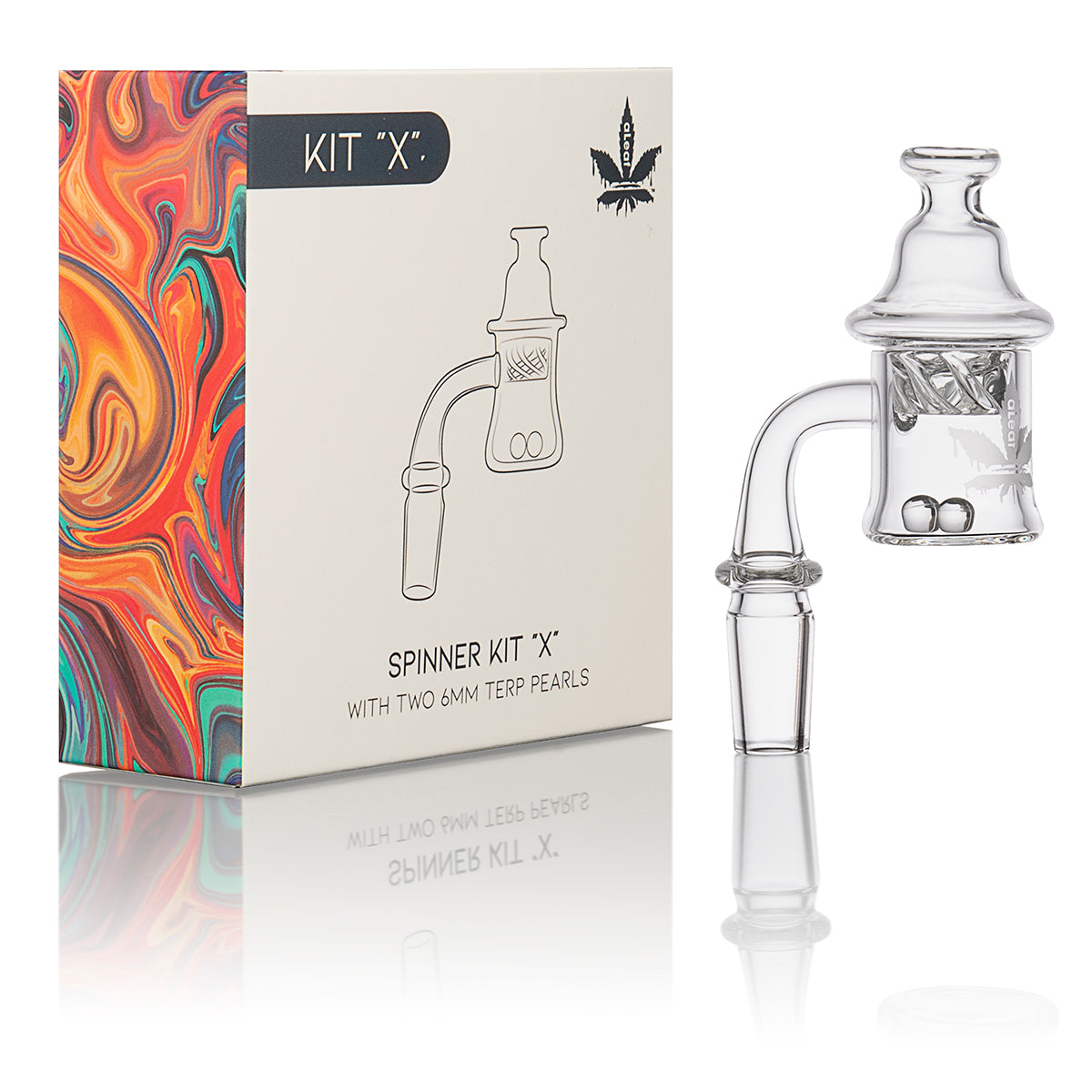 aLeaf "X" Quartz Spinner Terp Slurper Kit