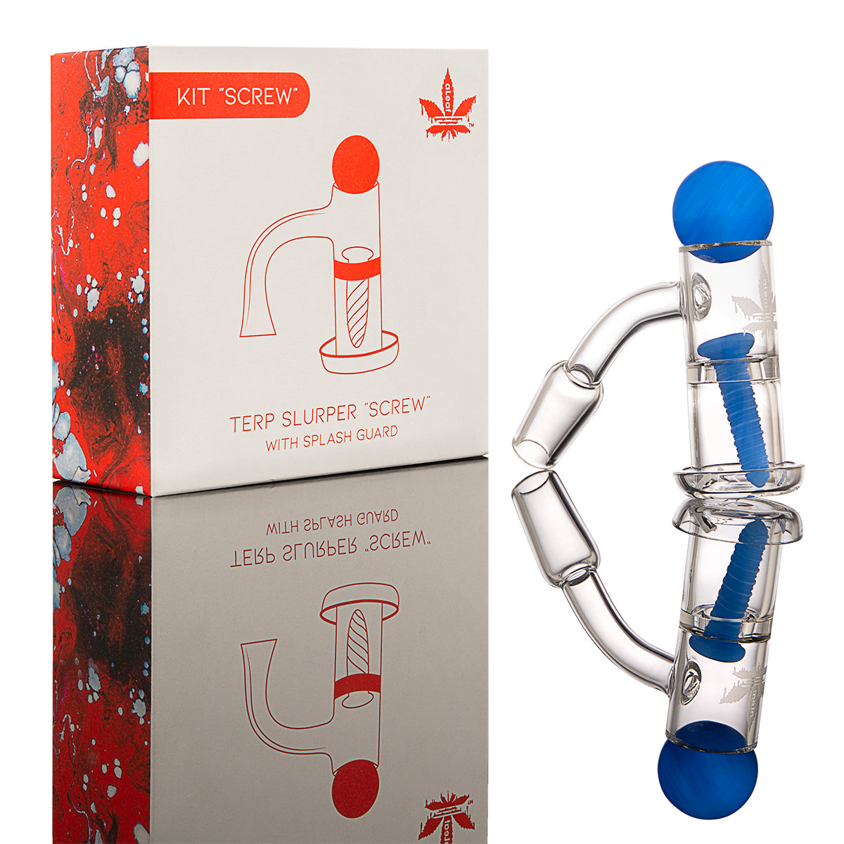 aLeaf "Screw" Quartz Spinner Terp Slurper Kit