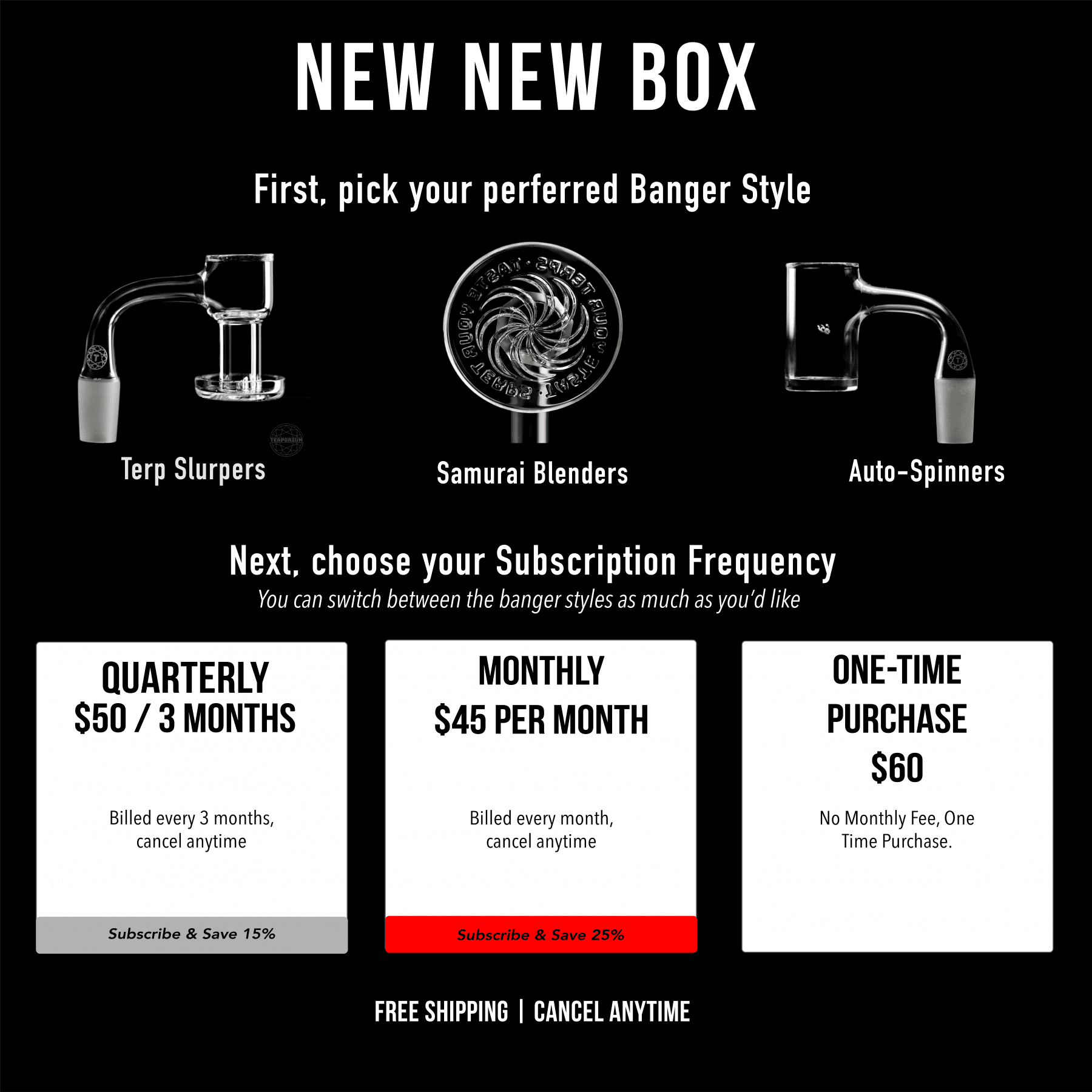 New New Banger Box Subscription