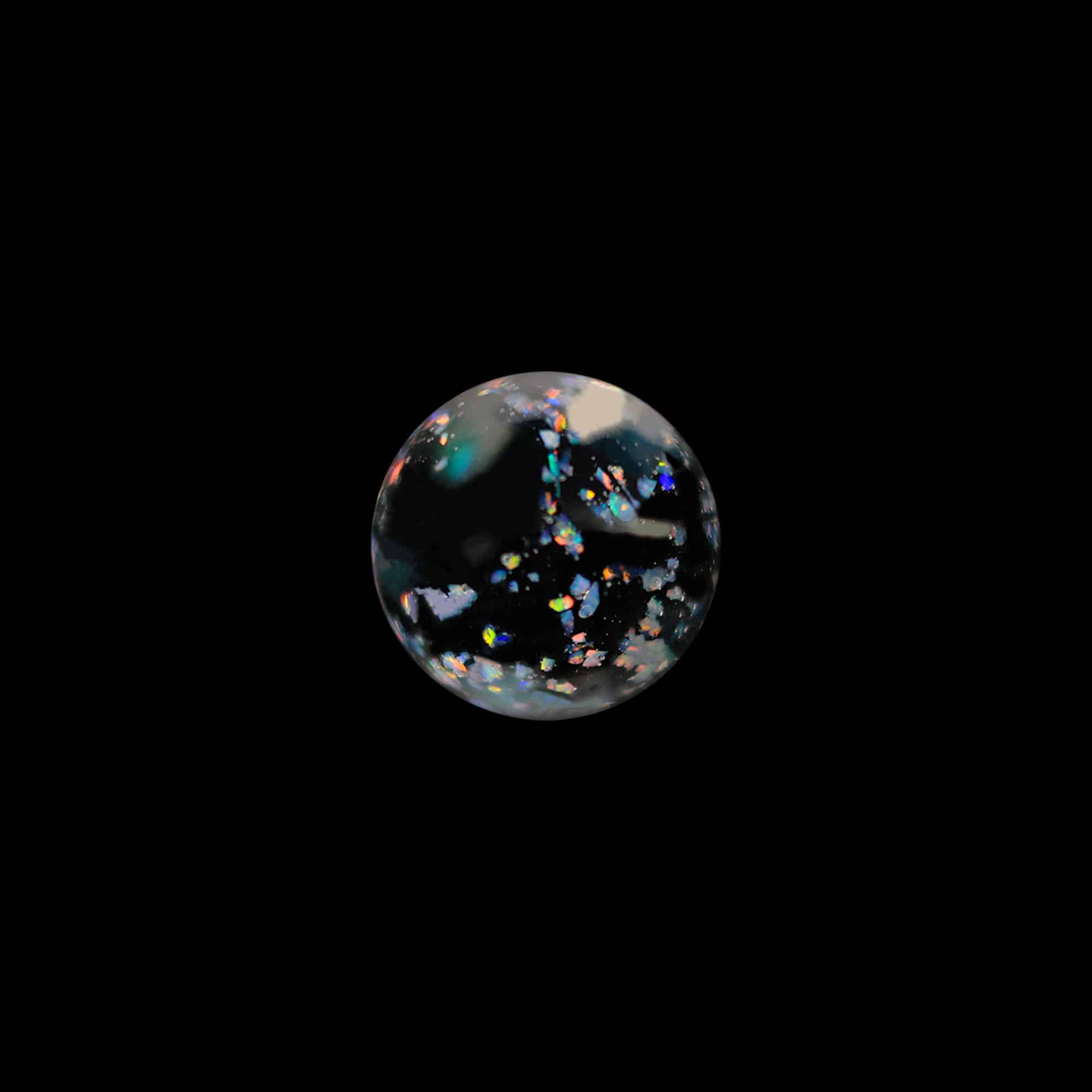 Crushed Opal Marble, 14mm